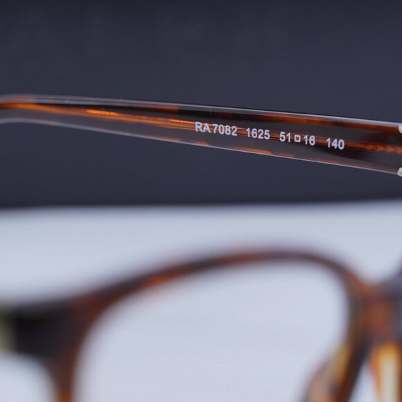 Ralph Lauren RA7082 1625 Eyeglasses - Brown Frame 51mm Final Price! Ralph RA7082 1625 Brown Eyeglasses 51mm main image 2